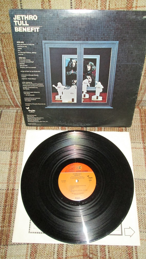 Jethro Tull -Benefit on Original 2-Tone Label Reprise Jethro Tull -Benefit on Original 2-Tone Label Reprise