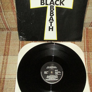 Black Sabbath -Mob Rules 12inch Vinyl Single English(?) IMPORT on Vertigo Records SAB 512 Free US Shipping!