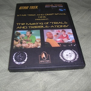 Making of &quot;Trials and Tribble-ations&quot; -rare star trek/deep space 9 documentary -free us shipping