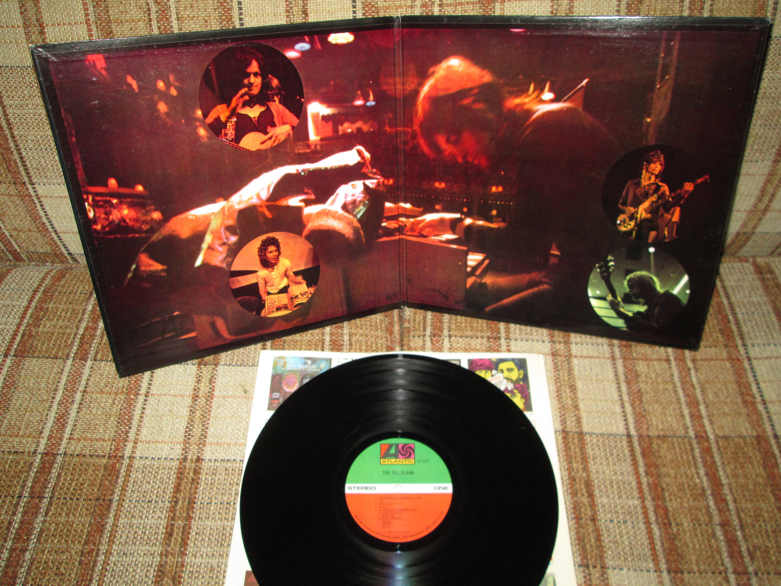 Yes -The Yes Album on Atlantic Records SD 8283 Free US Shipping