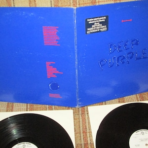 Deep Purple -Purple Passages 1972 Vinyl 2LP Set RARE White Label Promo on Warner Brothers 2LS 2644 -Free US Shipping!