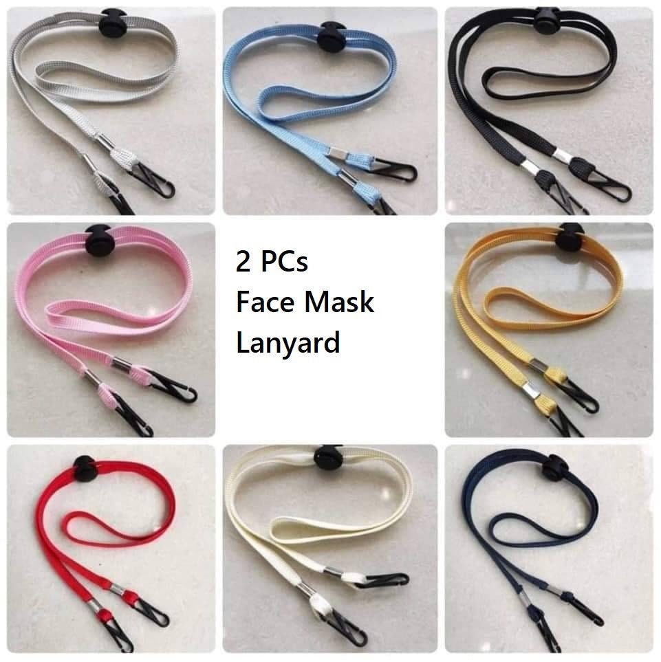 2 pieces of Mask Holder Adjustable Neck Strap Face Mask Etsy