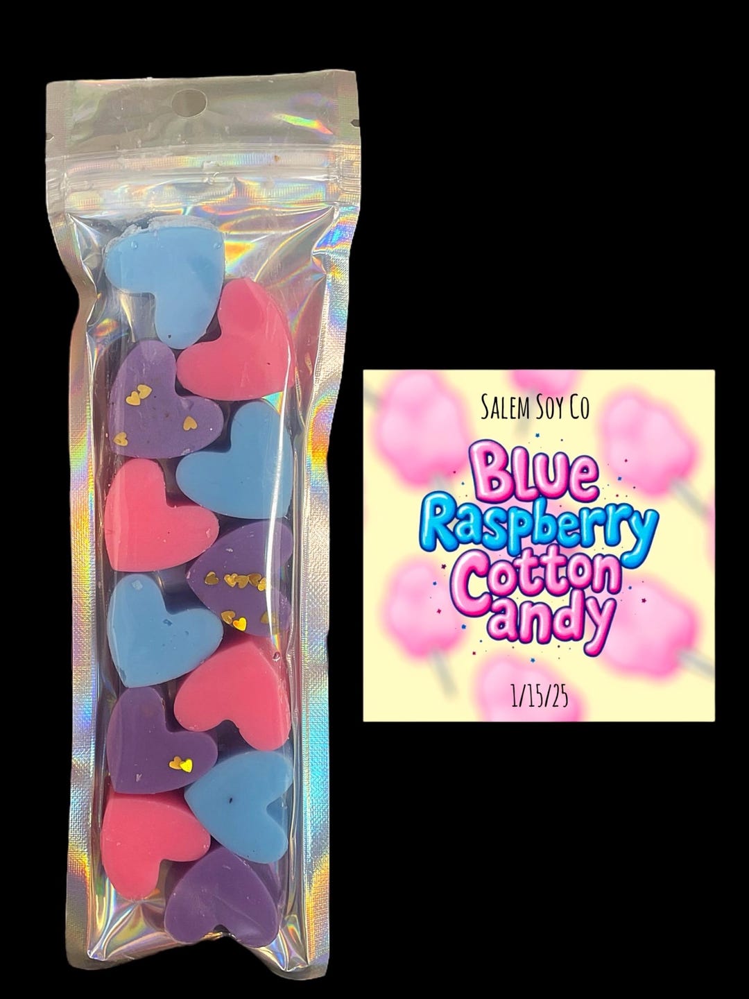 Blue Raspberry Cotton Candy - Etsy