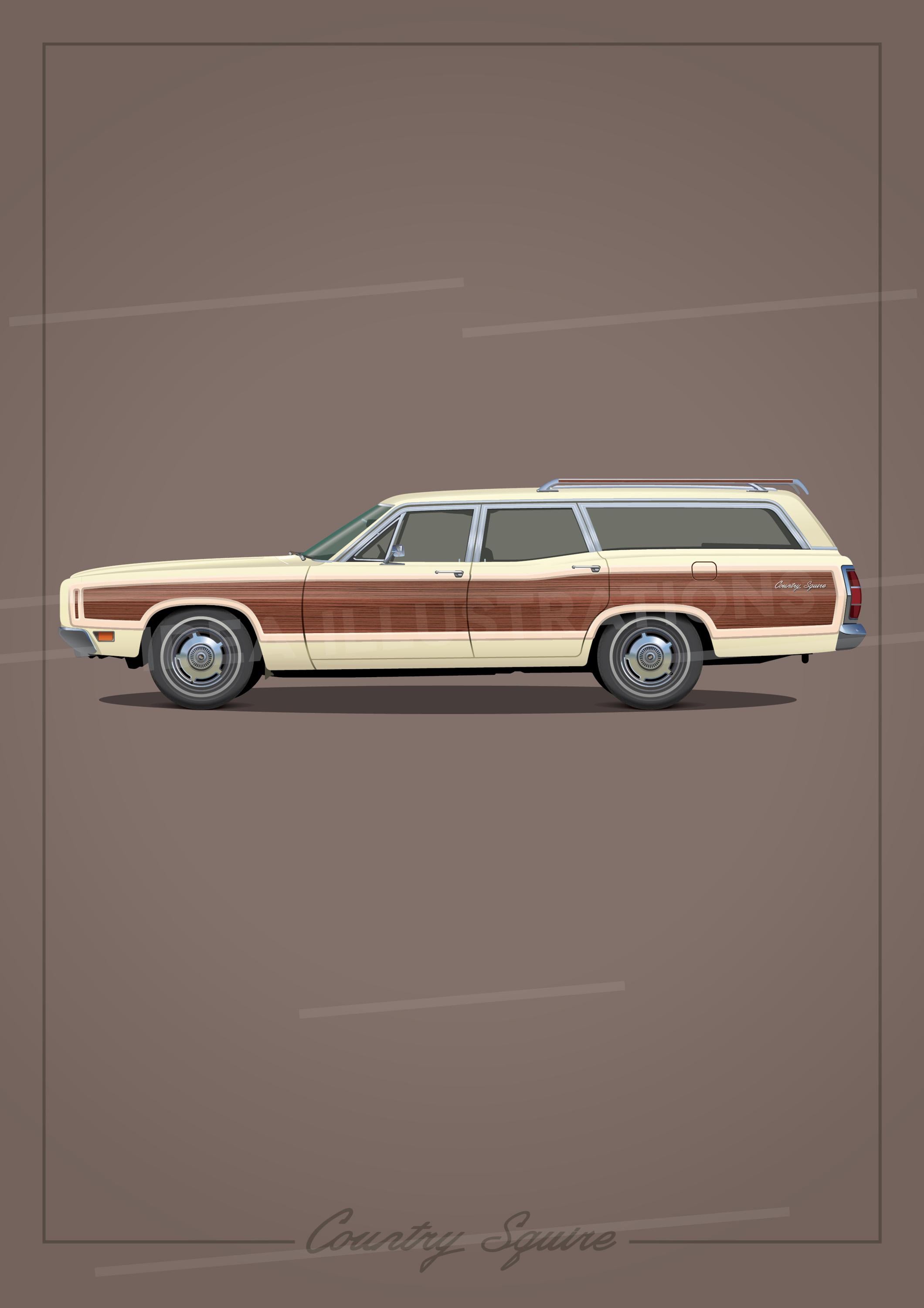 Ford country squire - Etsy 日本