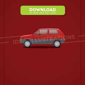 Fiat Panda Illustration