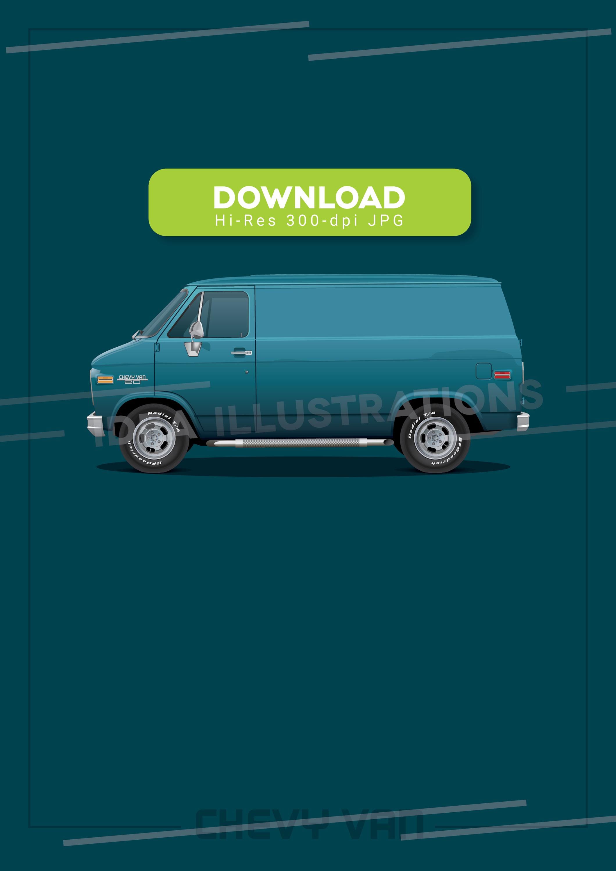 Chevy Van G20 アートプリント B1サイズ il_fullxfull.6012204827_l86f.jpg