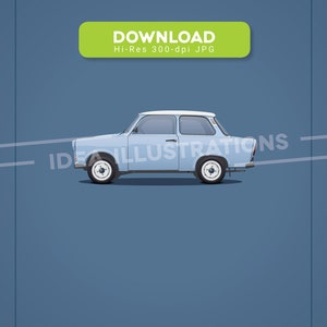 Trabant 601 illustration