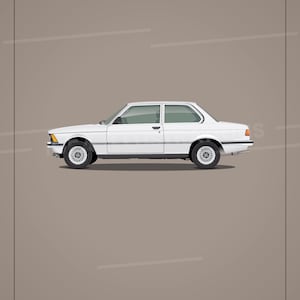 BMW E21 Illustration