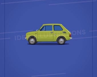 Ilustración del Fiat 126