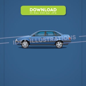 VW Passat 35i / B3 Illustration