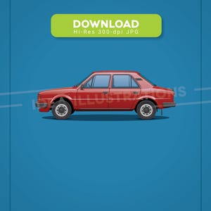 Skoda 120 - 130 Illustration