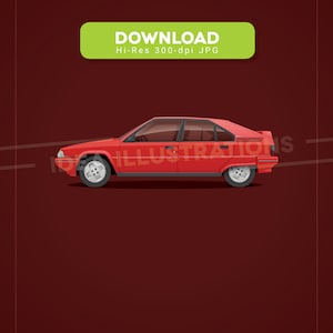 Illustrazione Citroen BX