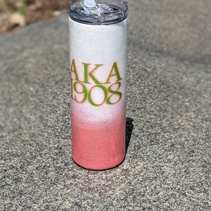 AKA, Alpha Kappa Alpha Inspired Tumbler