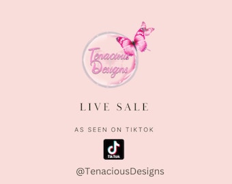 TikTok Live Sale Custom Tumbler, Stainless Steel Tumbler FREE SHIPPING