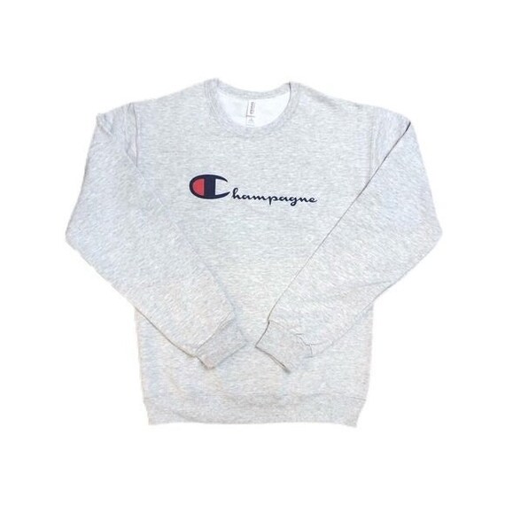 champagne champion sweatshirt
