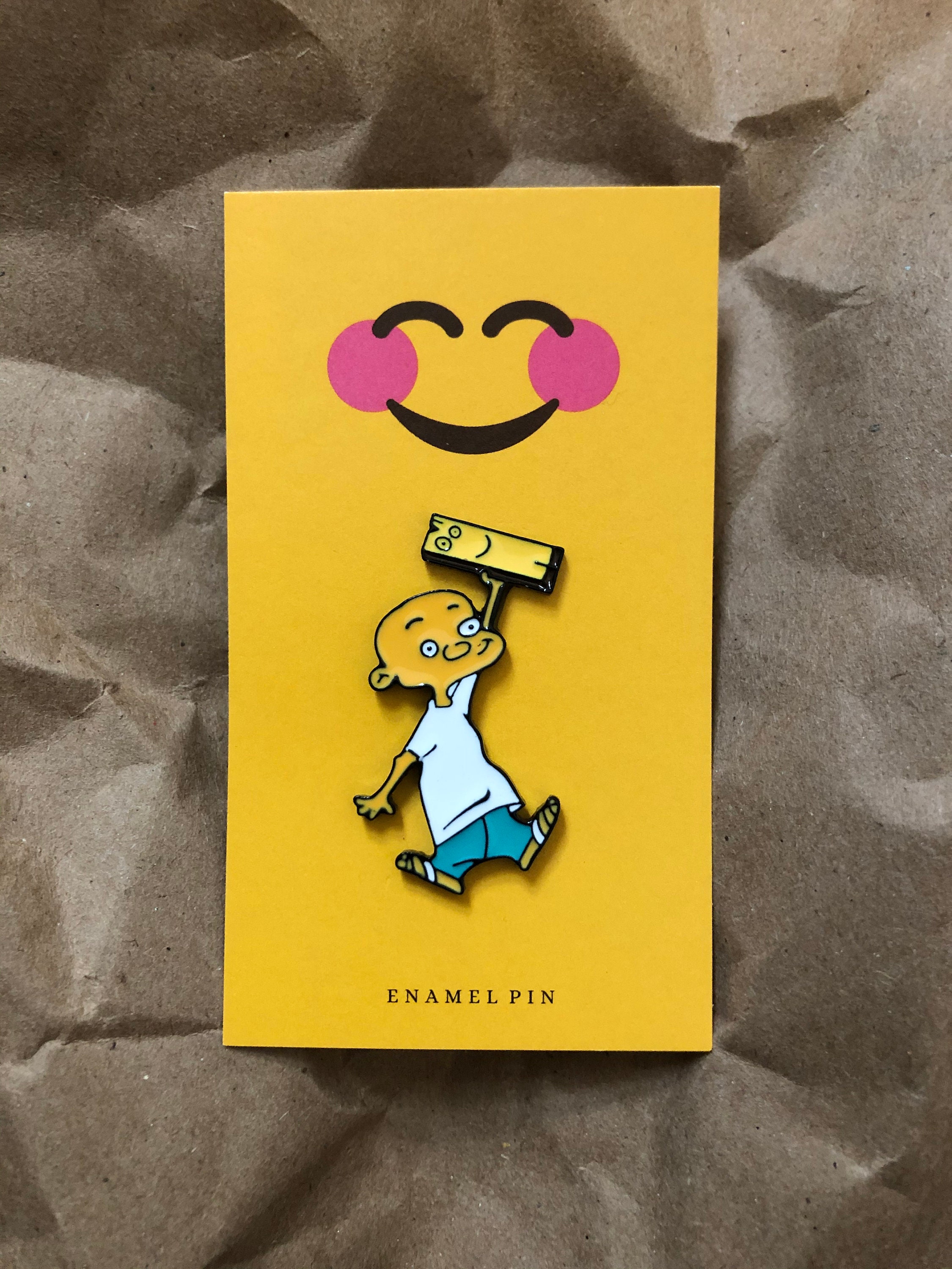 Jonny 2x4 Enamel Pin Ed Edd N Eddy 90s Kid Retro Plank Etsy