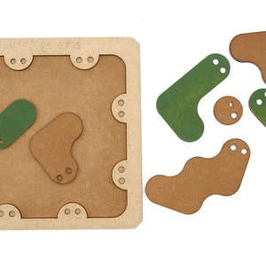 木製パズル「グレイワーム」