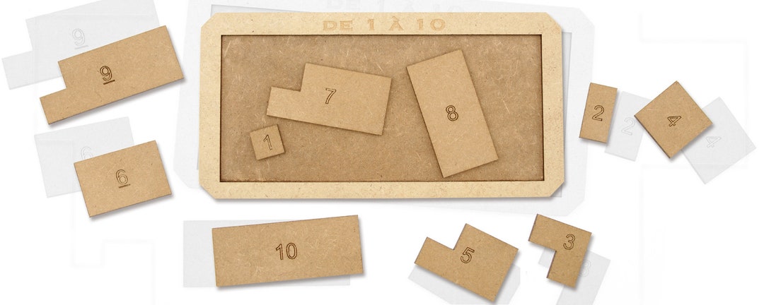 Wooden Game From 1 to 10 - Etsy