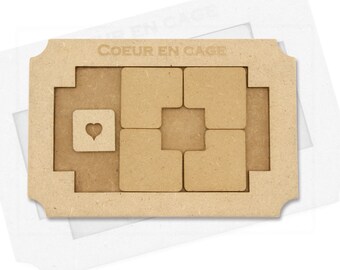 Heart in a cage, teaser or wooden rickshaw by Efcé games