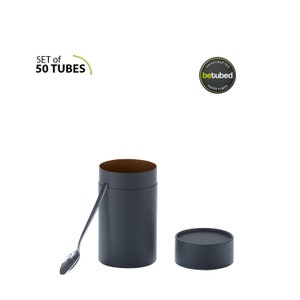 50 kartonnen dozen - papieren kokers, geschenkdoos voor uw theelepelcollectie of thee, binnenafmetingen 150 x 87 mm