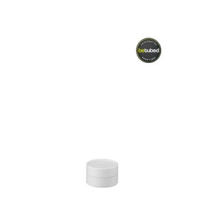 Scatola di cartone - Tubo di carta 30 x 66 mm: scatola regalo bianca ecologica, carta kraft bianca riciclata, adatta per alimenti