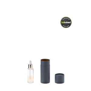 Caja regalo 120 x 45 mm: Cajas de cartón negras ecológicas, papel kraft reciclado, aptas para alimentos