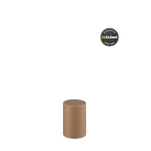 Cajas de cartón 90 x 66 mm - Tubo de papel: Caja de cartón respetuosa con el medio ambiente, papel kraft reciclado, apto para alimentos