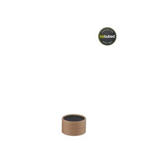 Caja de cartón - Tubo de papel 30 x 66 mm: Caja de cartón kraft respetuosa con el medio ambiente, papel kraft reciclado, apto para alimentos