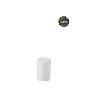 Caja de cartón 90 x 66 mm - Tubo de papel: Caja de cartón blanca respetuosa con el medio ambiente, papel kraft reciclado, apto para alimentos