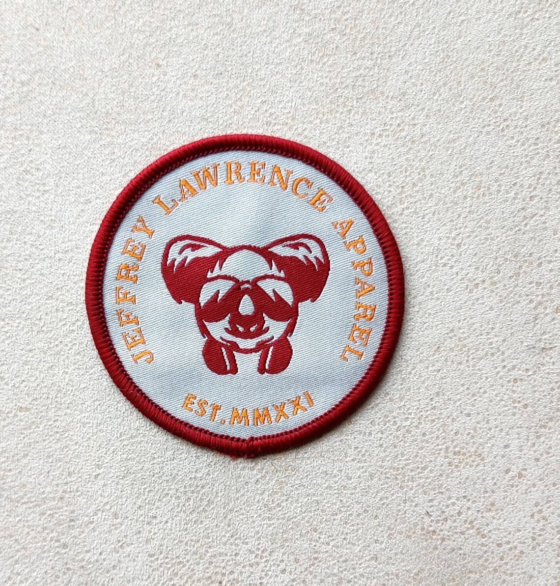 Custom Woven Patches Iron on Patch Woven Patch With Border Etsy UK