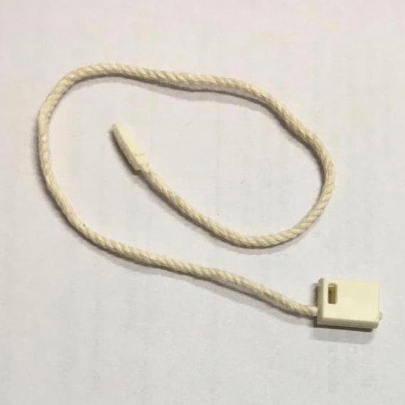  Muka 1000 Pcs Wax Cord Hang Tag String Snap Lock Pin