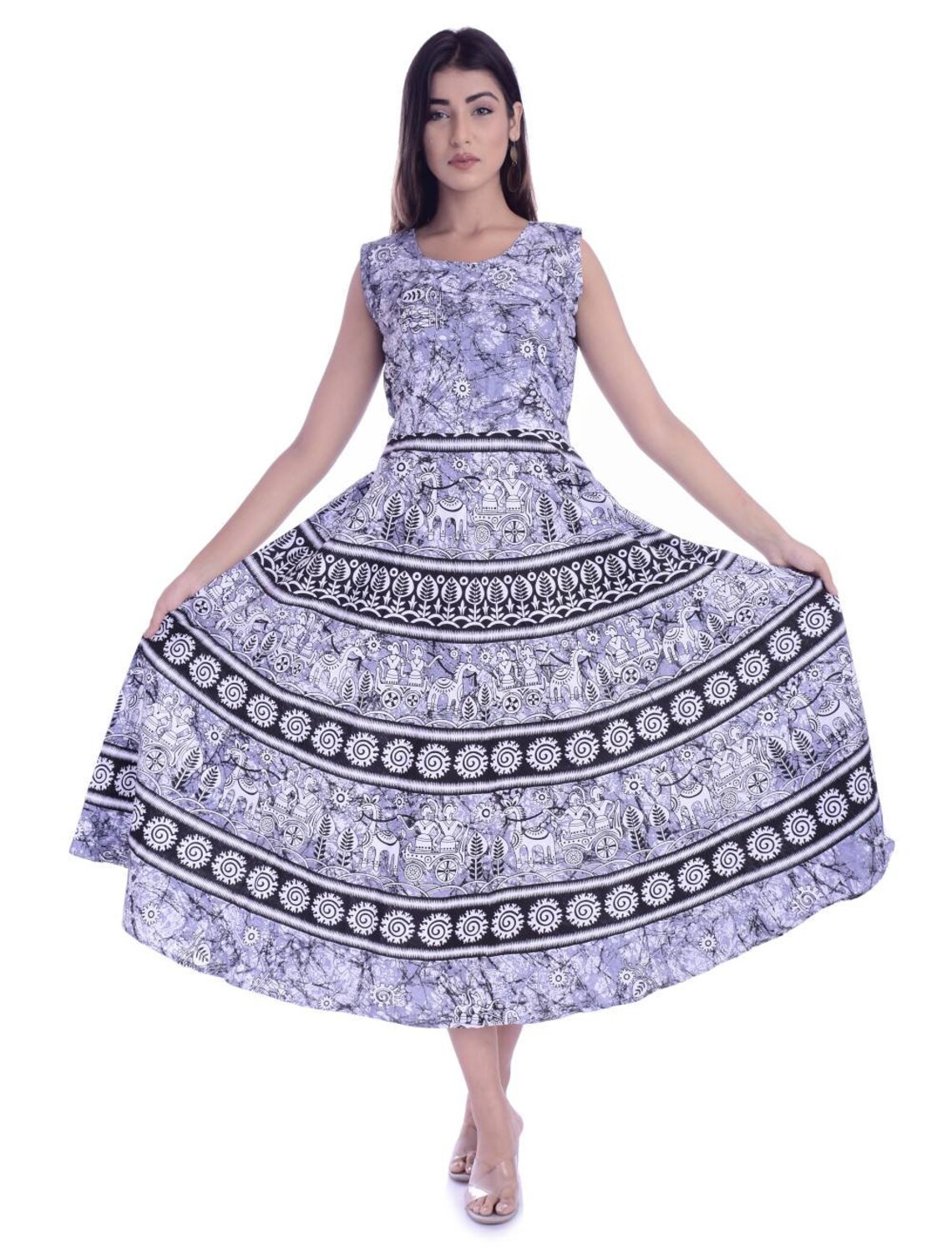 Designer Printed One Piece Dress for Girls/Women | Etsy