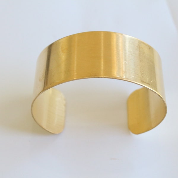 Brass Cuff Bracelet Blanks - Florist cuff Crosage Bulk Wholesale Available