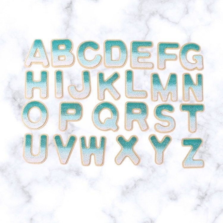 Pegatinas adhesivas para letras del alfabeto en 3D de colores pequeños,  autoadhesivas, etiquetas adhesivas AZ para manualidades infantiles y  tarjetas