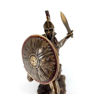 Theseus Statue - Ancient Greek Warrior Figurine - Mythology Hero Decor