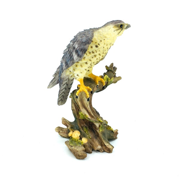 Het slechtvalkbeeldje | Vogelornamenten | Valkdecor | Miniatuur Vogels