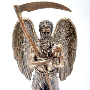 Chronos Statue – Greek Titan of Time, Handmade Mythology Sculpture, Limited Edition