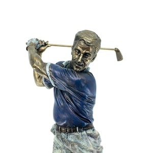 Männliche Golfer Statue | Golf Trophy Auszeichnung | Geschenk für Golf-Enthusiasten