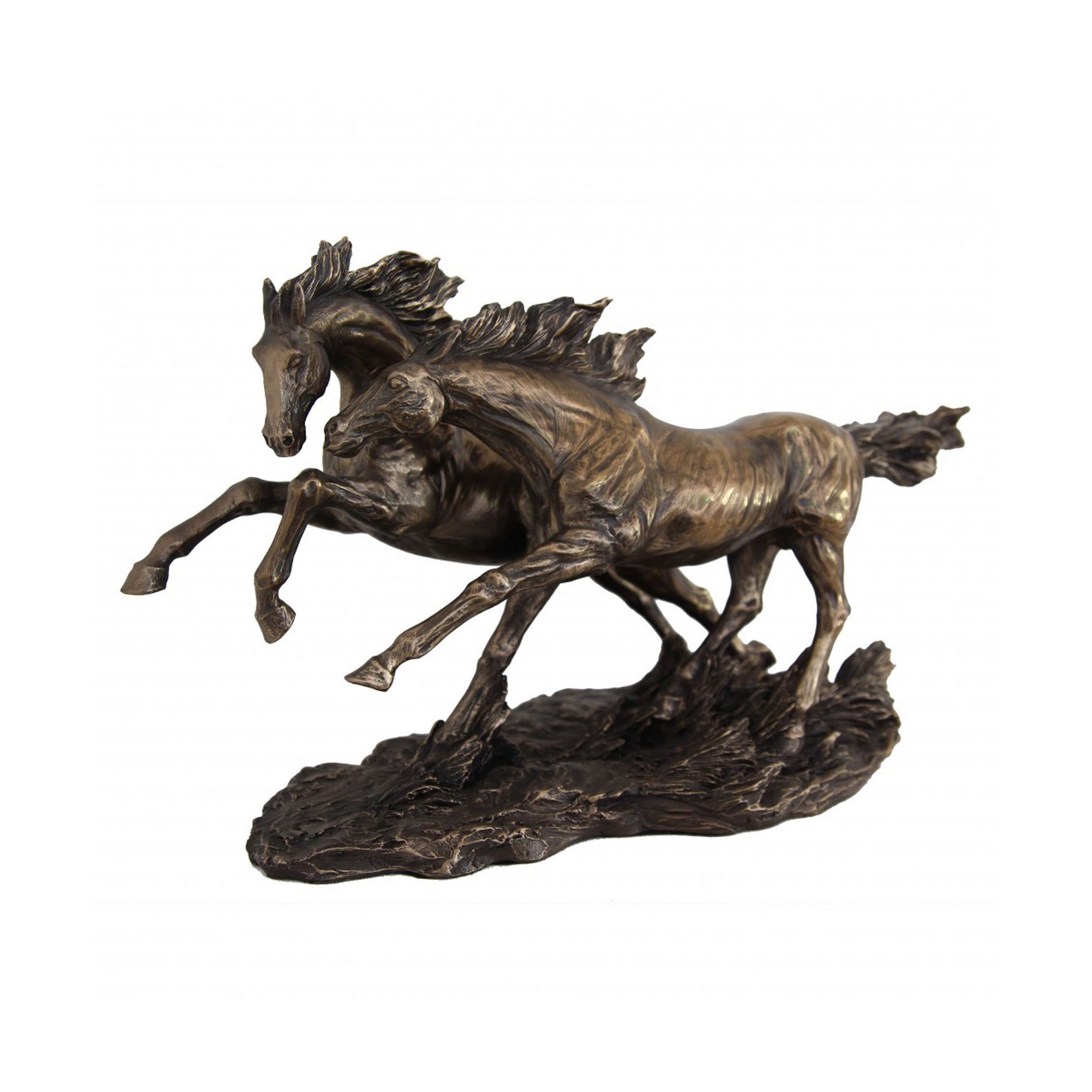 Crazy Horse Statue Crazy Horse Figurine Bronze Horse Statue Etsy