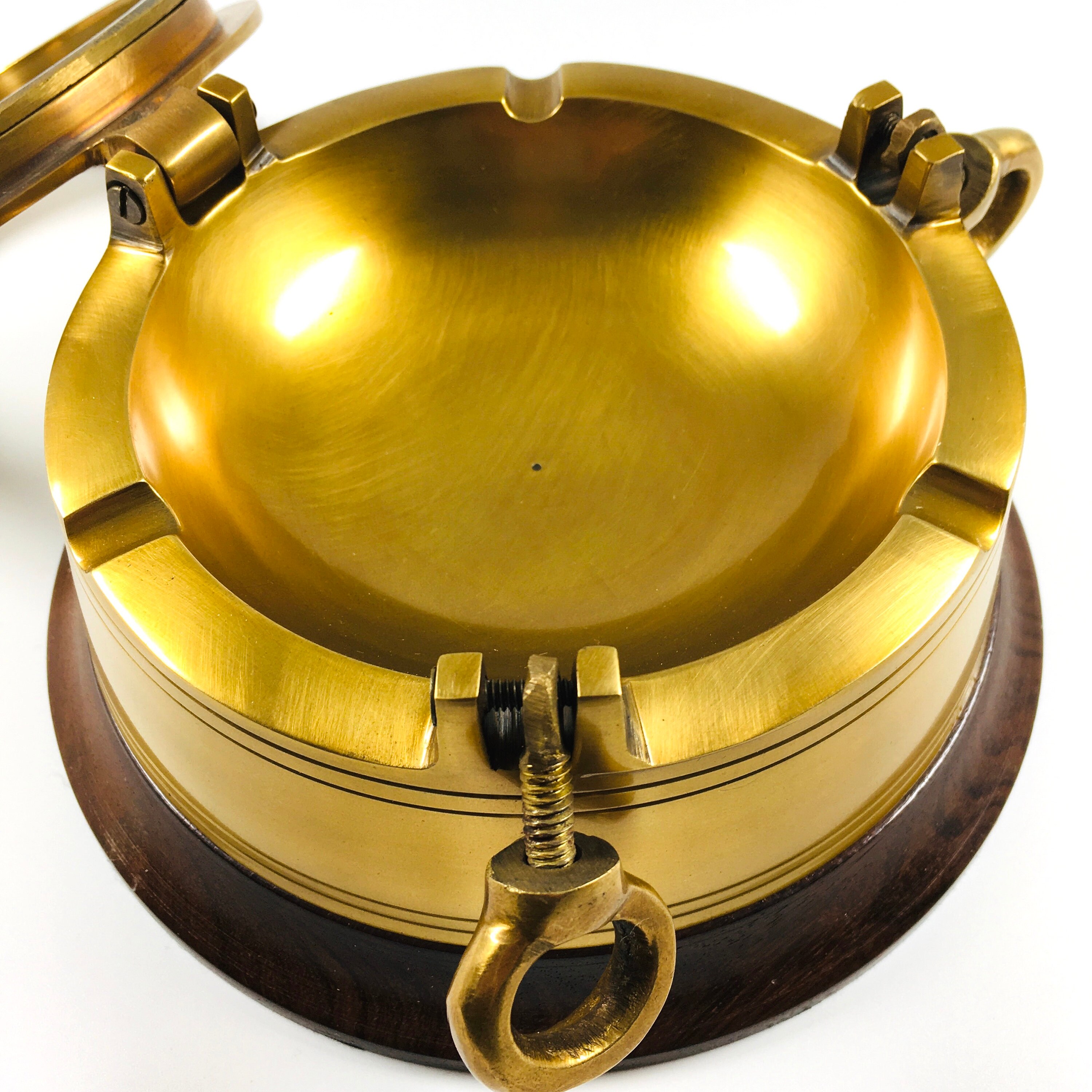 Nautical Brass Ashtray Brass Ashtray Cigar Ashtray Ash Etsy
