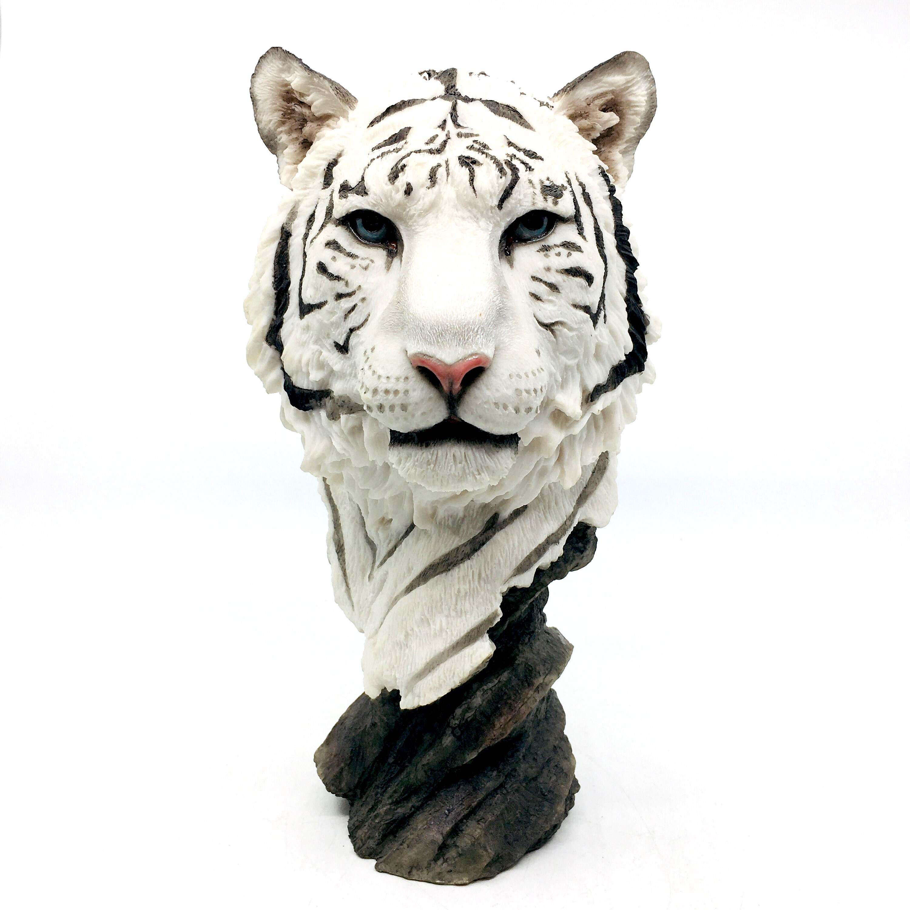 Tiger Head Statue Tiger Bust Tiger Decor Tiger Head Etsy