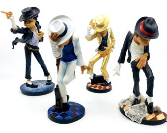 Michael Jackson Figurines - Handmade Collectible Sculptures - Home Decor