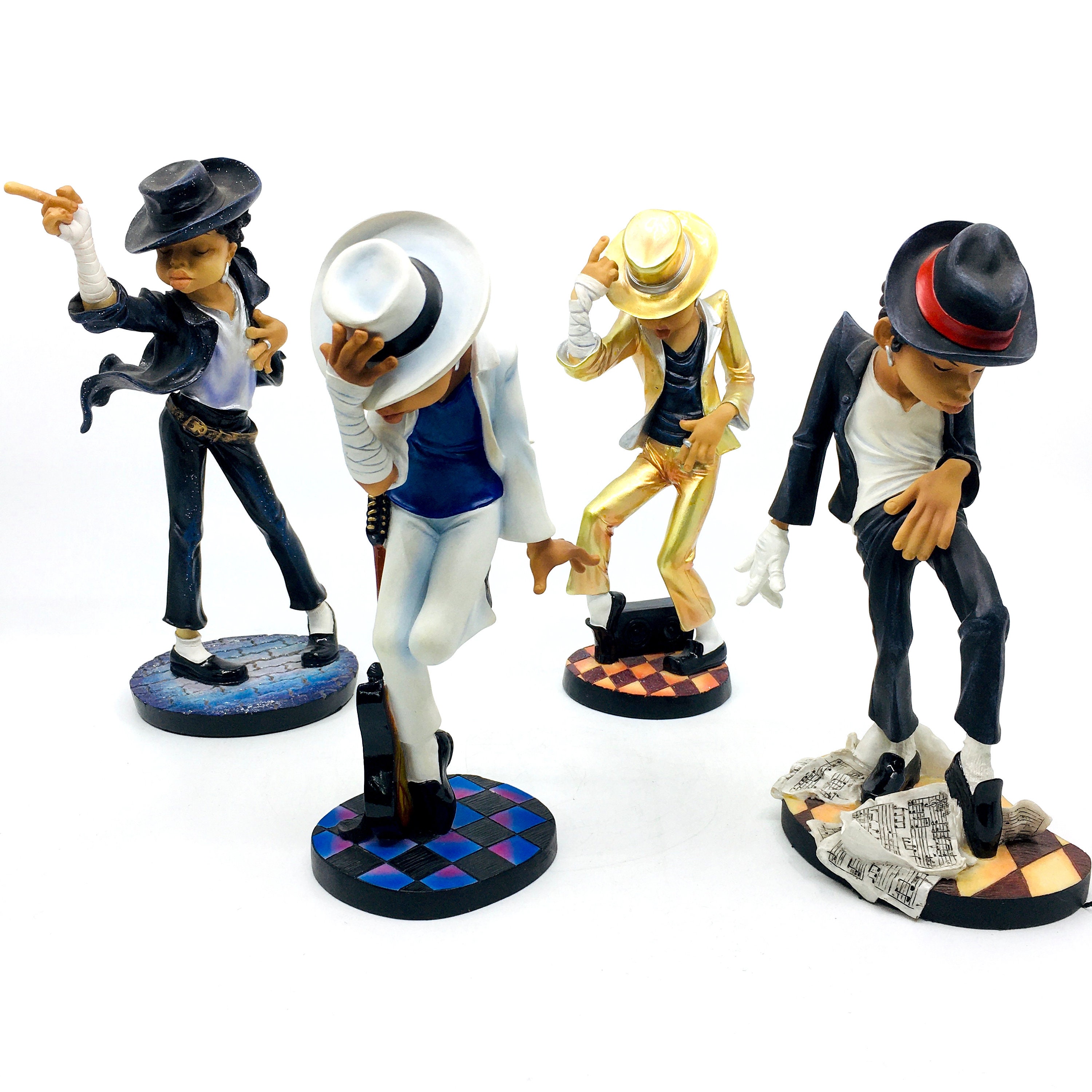 Michael Jackson Figurines - Handmade Collectible Sculptures - Home 