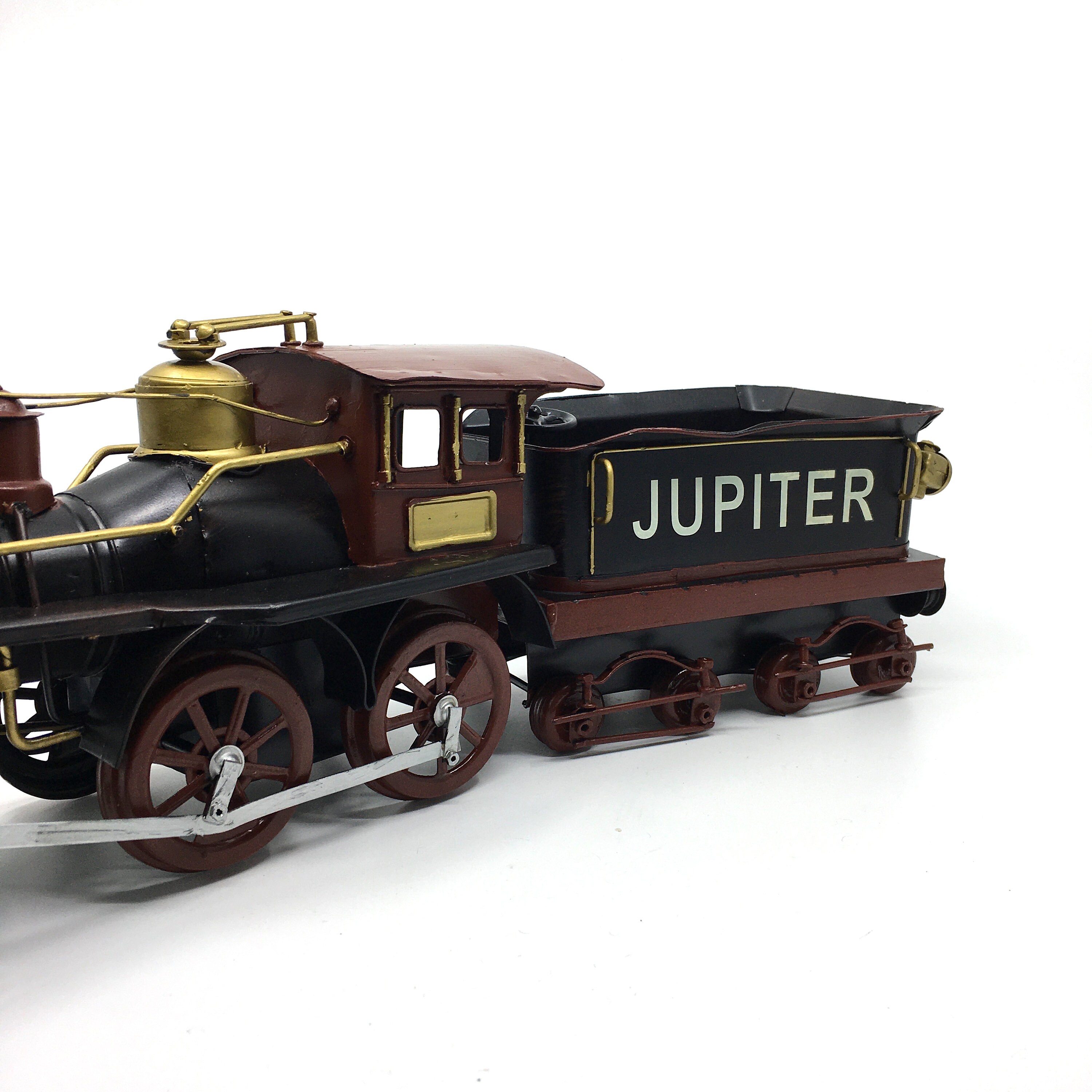 Handmade Metal Train Model | Vintage Locomotive Decor - Etsy
