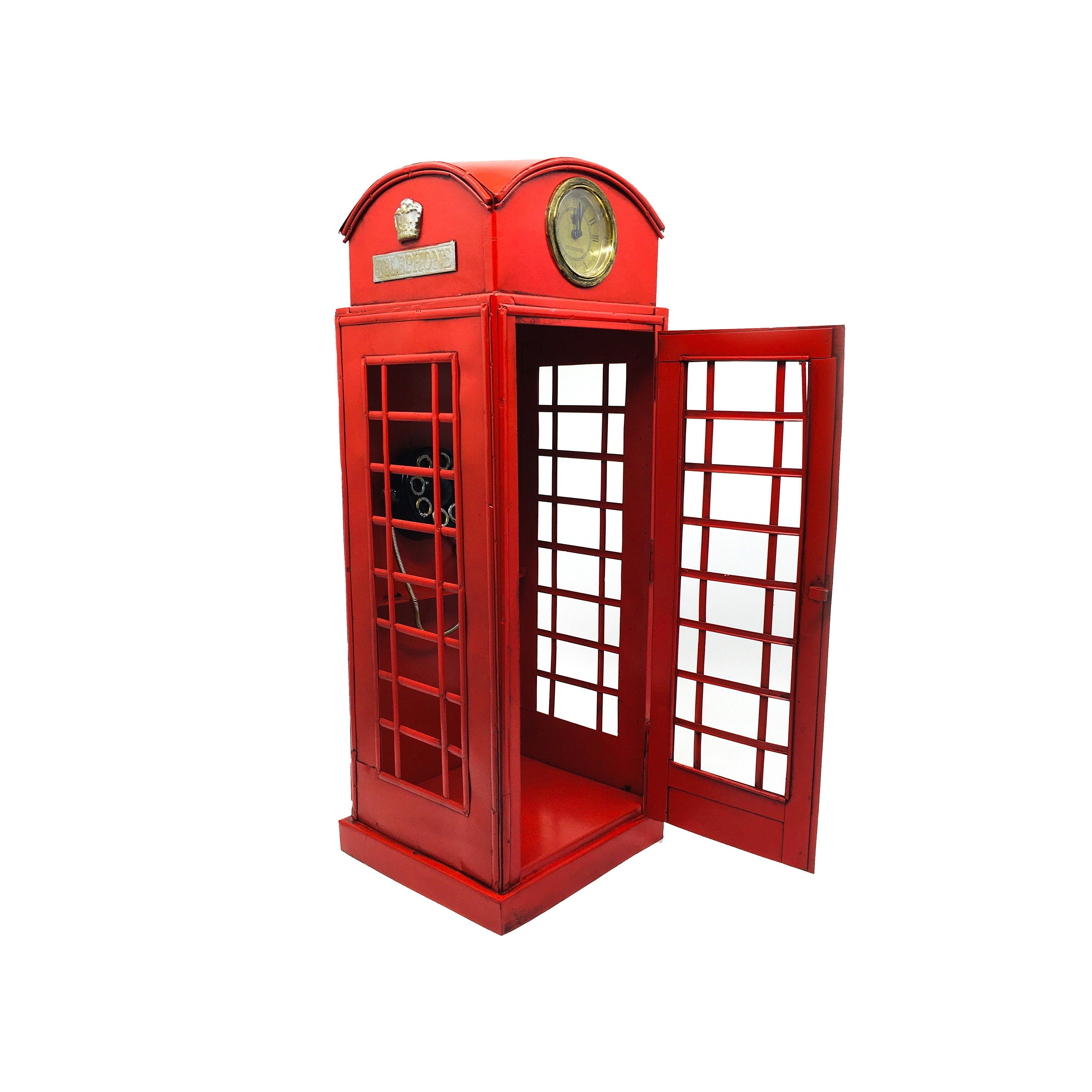British London Red Telephone Decorative London - Etsy Norway