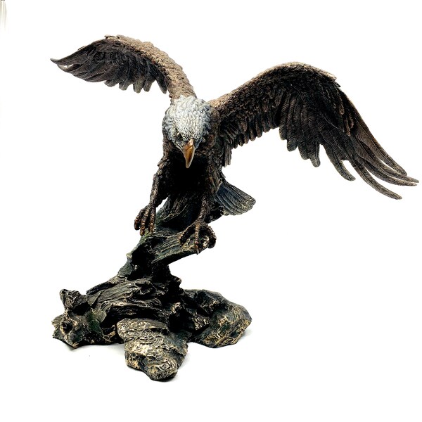 Large Eagle Statue Etsy