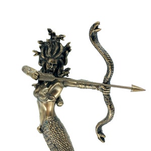 Handcrafted Medusa Statue – Greek Mythology Gorgon Figurine | Limited Edition Mythology Decor