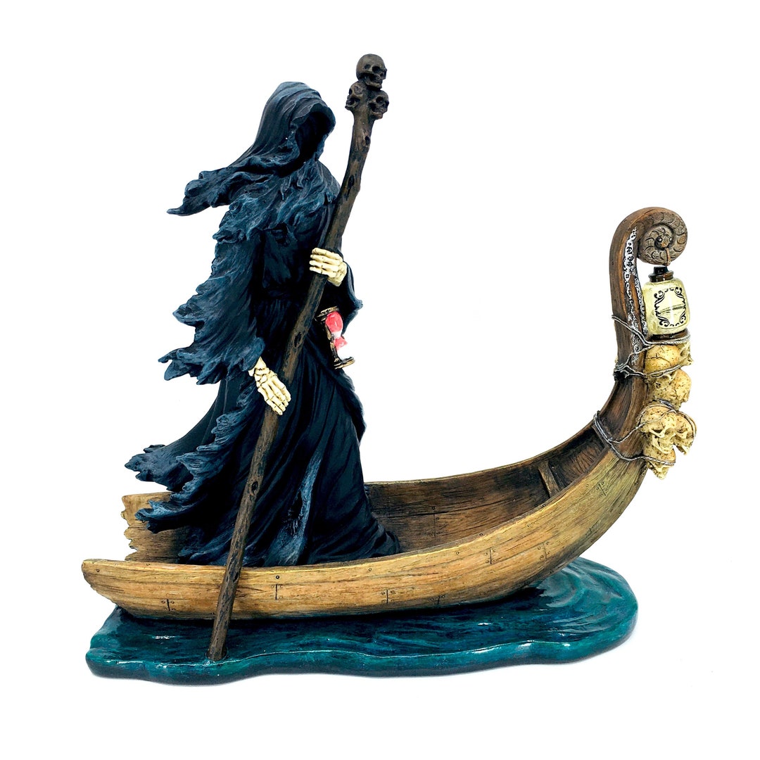 Charon Ferryman Statue – Handmade Greek Mythology Decor, Limited ...