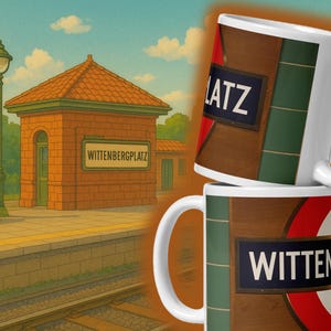 Berlin Wittenbergplatz U-Bahn Andenken Haltestelle Wittenbergplatz Berlin Bahnhof