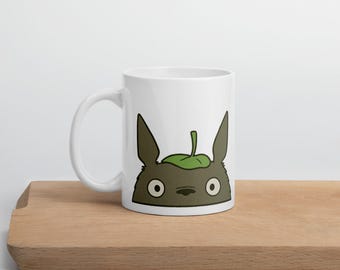 Studio Ghibli Totoro Mug | Great My Neighbor Totoro Gift | Mug White